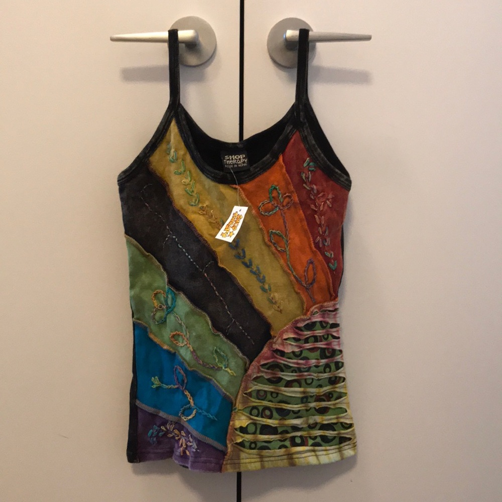 Brand new! Handmade Peace and Love tank top